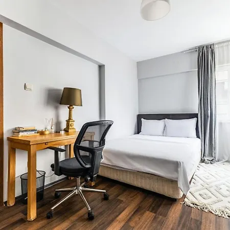 Chic Luminous Flat In Uskudar